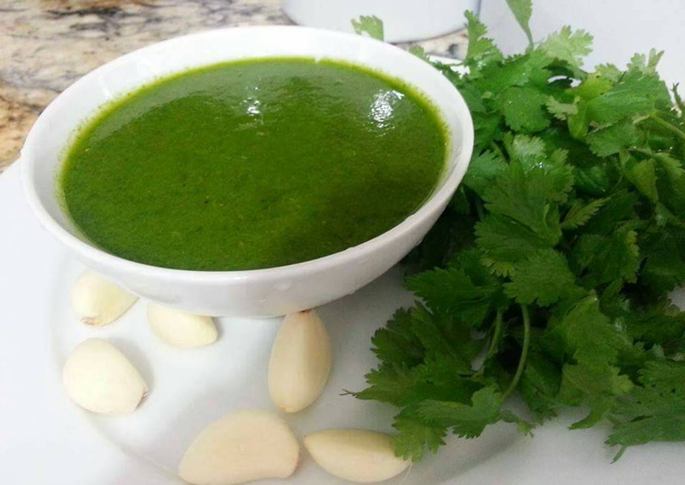 salsa de cilantro