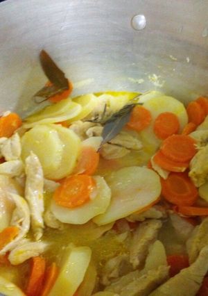 Una foto de Fajitas a la mandarina
