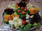 A picture of for tomato carrot