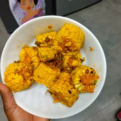 A picture of Sautéed Sweet Corn on the Cob.