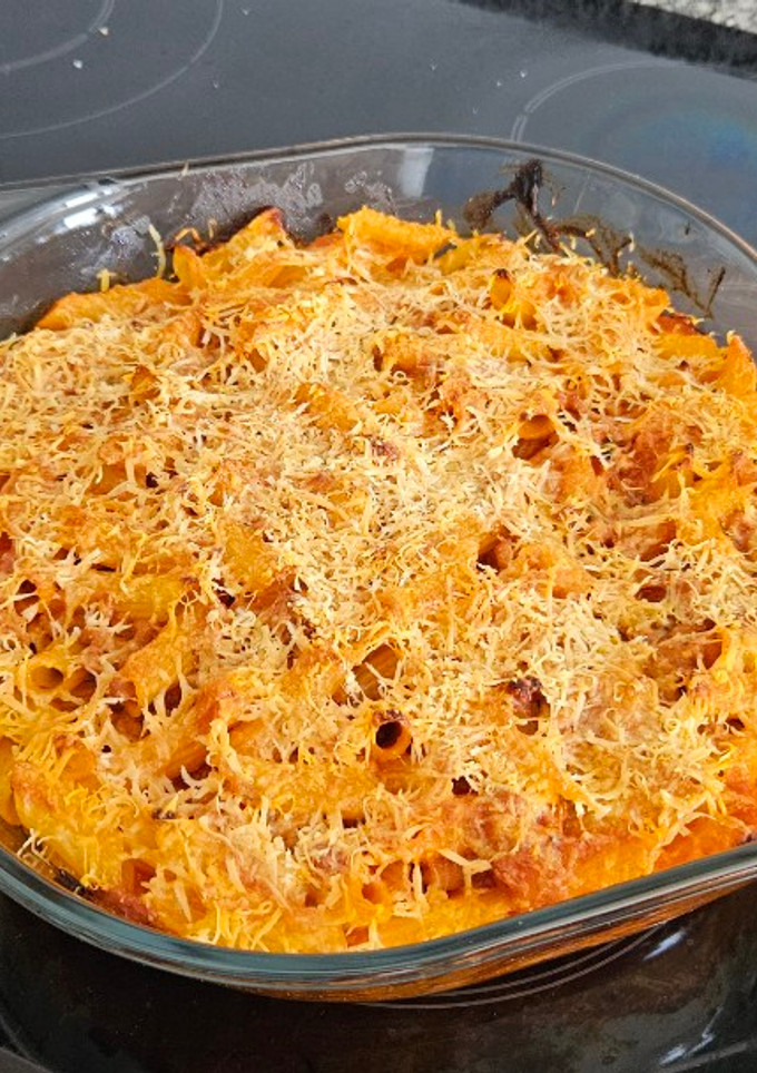 Una foto de Macarrones al horno