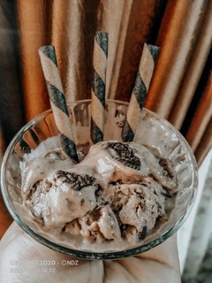Foto resep Es Krim Coklat Ekonomis / Ice Cream Maizena