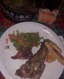 Carne al horno con salsa agridulce