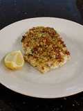 Crumb Topped Grilled Cod Fillets