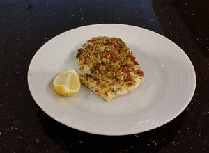 A picture of Crumb Topped Grilled Cod Fillets.