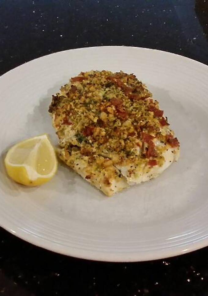 A picture of Crumb Topped Grilled Cod Fillets.