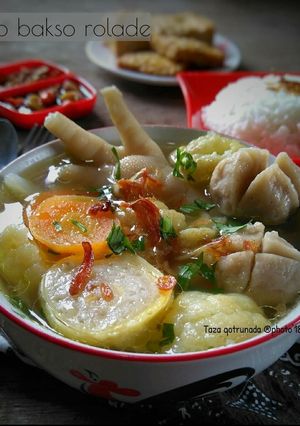 Foto resep Sop Bakso Rolade