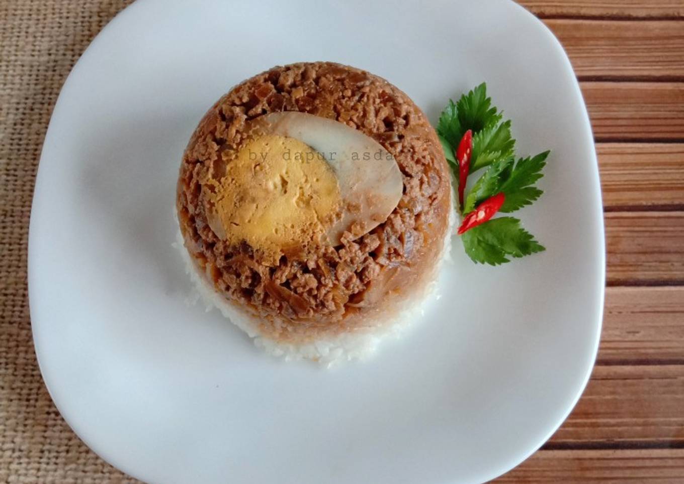 Nasi tim ayam