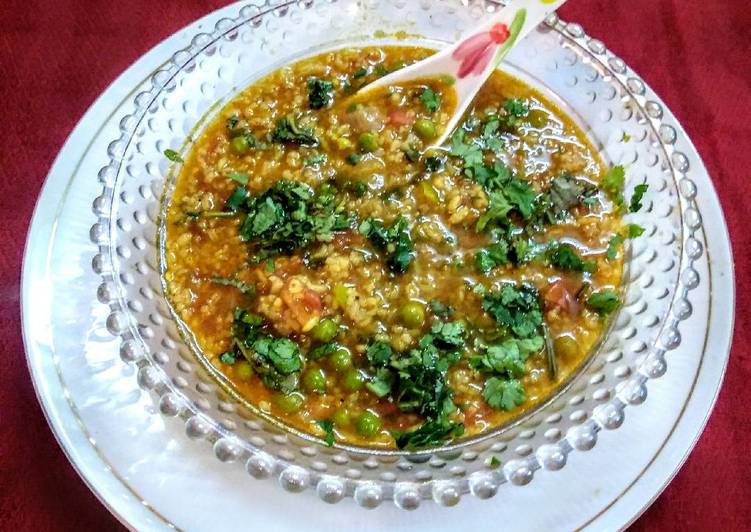 Millet lentil soup