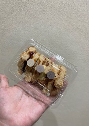 A picture of Waffles.