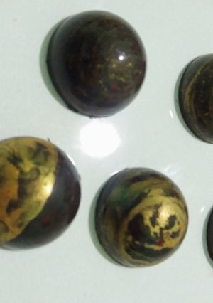 Una foto de Decoraciones de chocolate