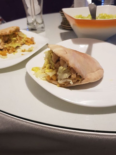 Una foto de Arepas