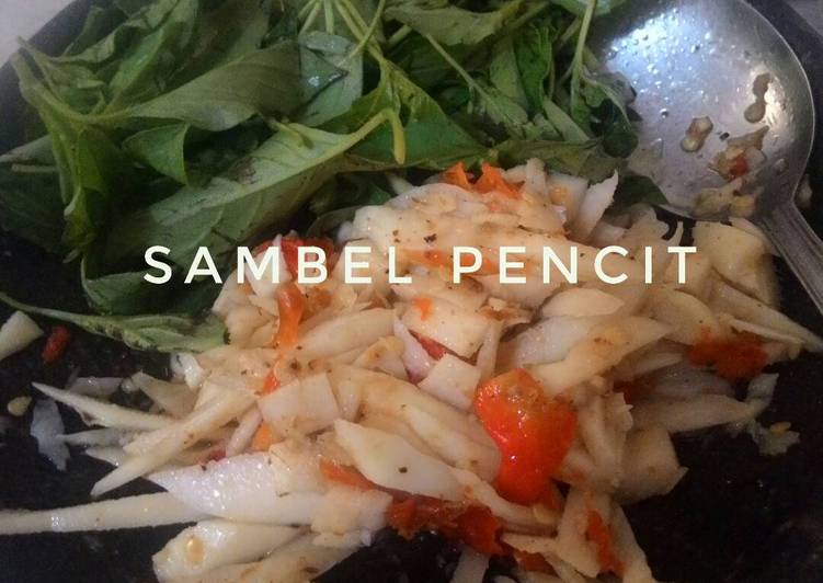 Resep Sambel Pencit a.k.a. Mangga Muda yang Bisa Manjain Lidah