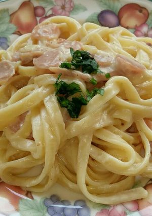 Foto resep Fetucini carbonara