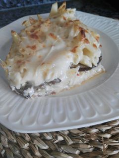 Una foto de Pastel de macarrones y verduras