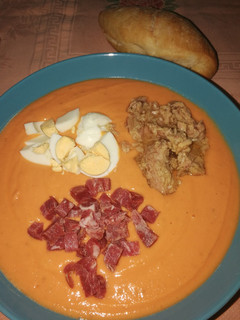 Una foto de Salmorejo