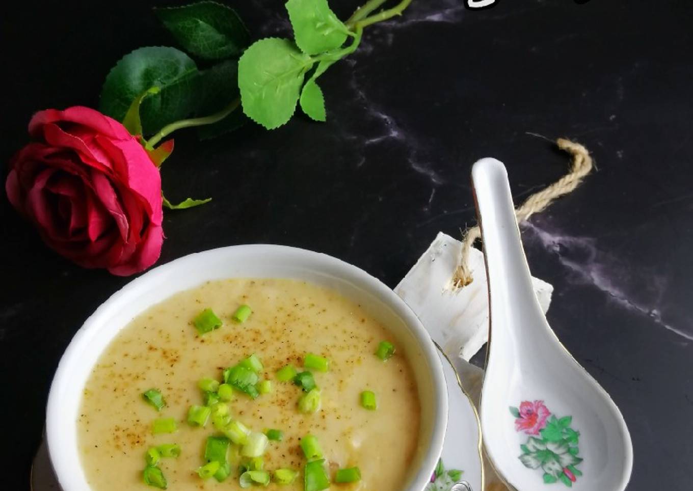 Simple mushroom soup