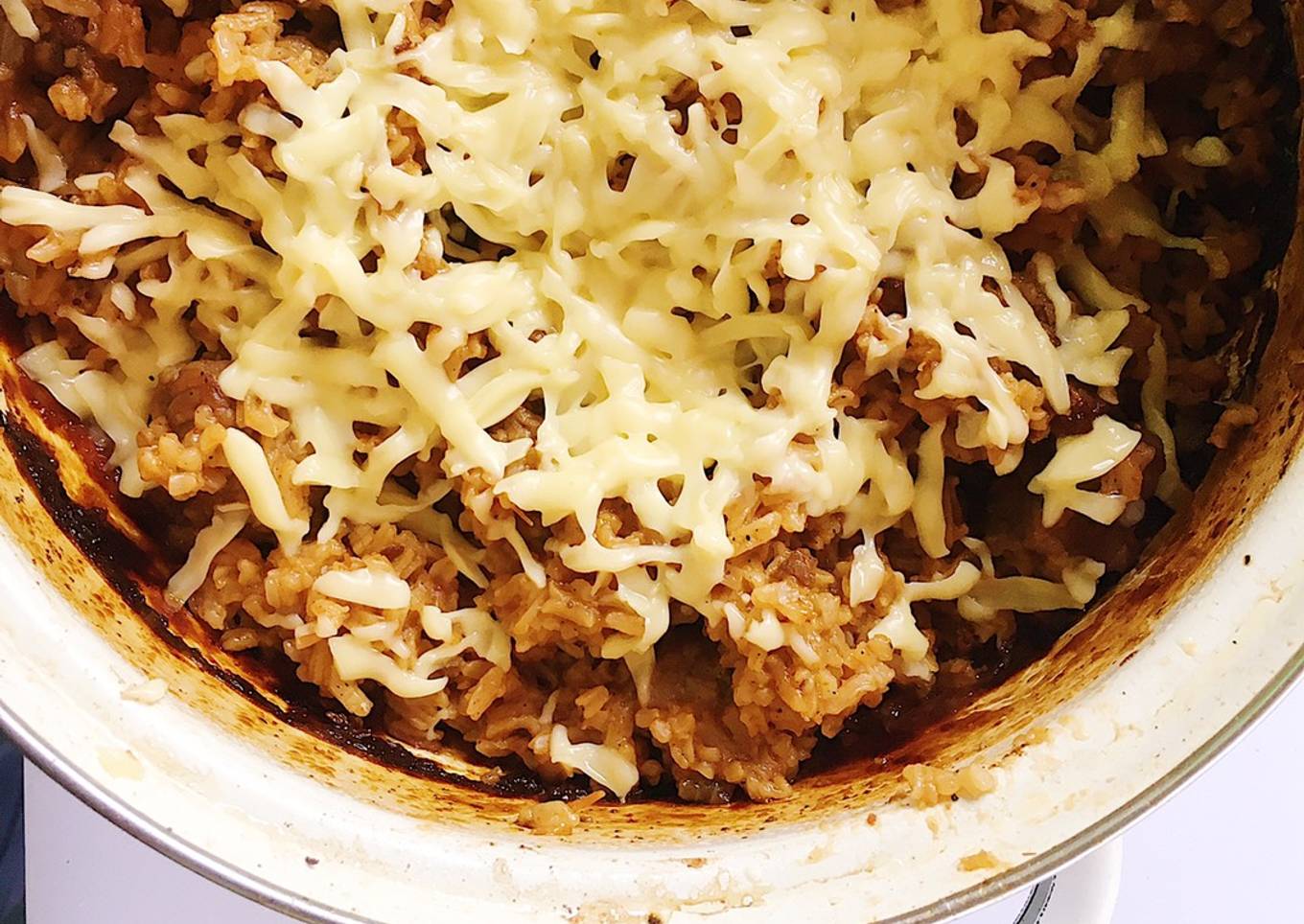 Beef & Rice Bake (Nasi Panggang Daging)