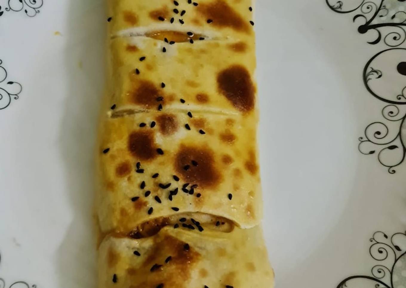 Alferedo chicken bread