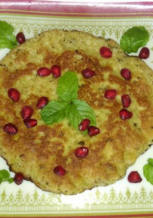 A picture of Bread omelette.