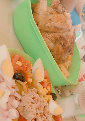 صورة لوصفة دجاج محمر 🍗🍗. 🏖️🌅🏖️