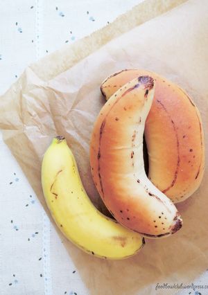 肉桂香蕉卡仕達餡麵包 的食譜成品照片