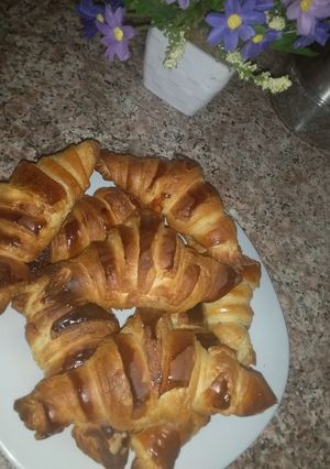 صورة لوصفة كرواسون خفيف ومورق
