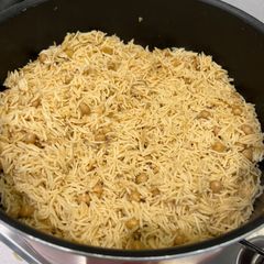 A picture of Chickpeas pilau.