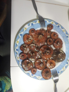 Una foto de Níscalos al horno