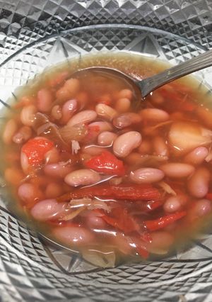 Foto resep Sayur asem kacang merah