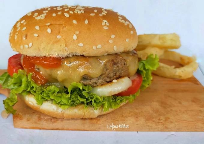 Cara Buat Patty Burger Kekinian