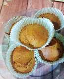 Muffin carrot cake con harina de Almendras