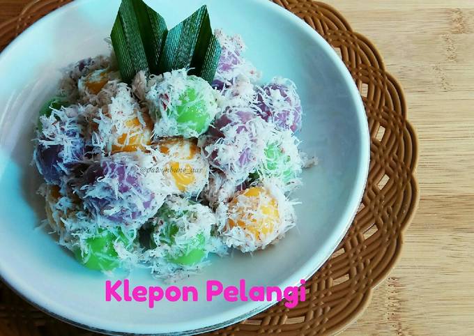 Resep Klepon Pelangi Oleh Pawonbune Aas Cookpad