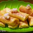 Plantain stuffed creeps / madakku appam
