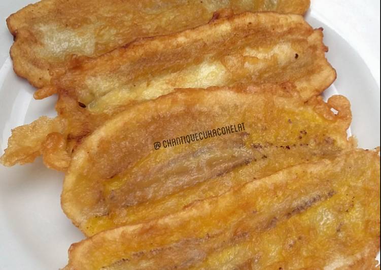 Resep PISANG GEPENG KEPOK ALA CEK FROZEN (Chantique), Menggugah Selera