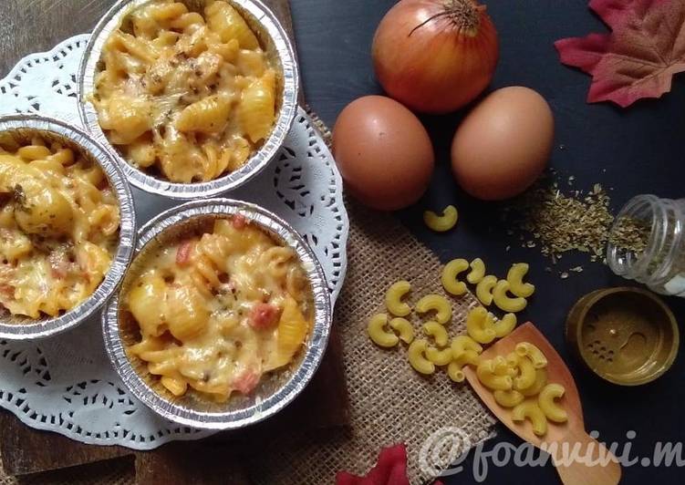 Bagaimana Menyiapkan Macaroni Schotel Kukus, Enak Banget