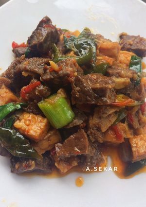 Foto resep Krengsengan paru,babat,tempe