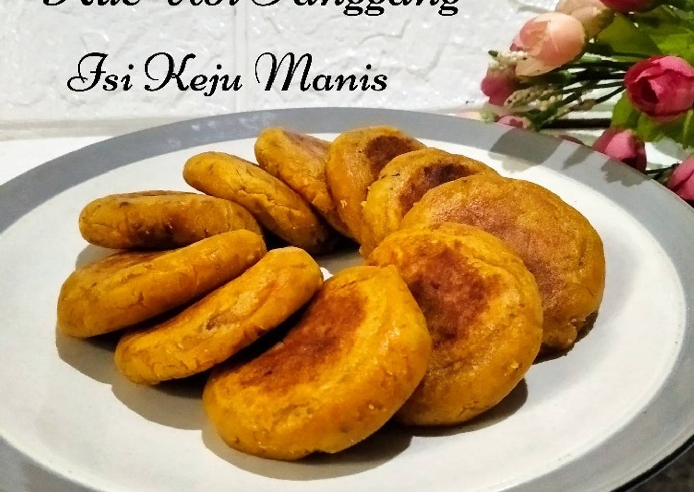 *Kue Ubi Panggang isi Keju Manis*