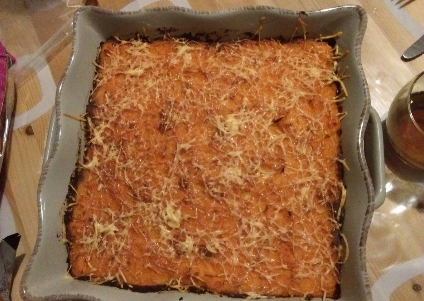 Hachis parmentier à la patate douce