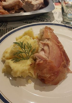 Una foto de Pollo Rotti