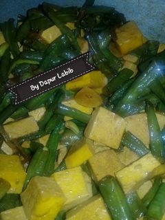 Foto resep Oseng Tahu Kuning Kacang Panjang