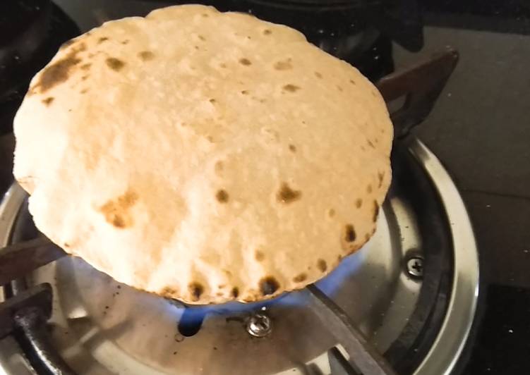Steps to Make Quick Fulka roti (chapati)