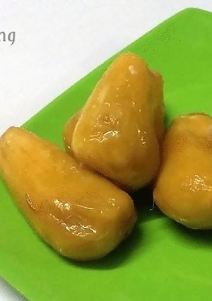 A picture of Jack Fruit Pudding.
