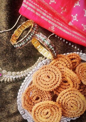 A picture of Chakli.