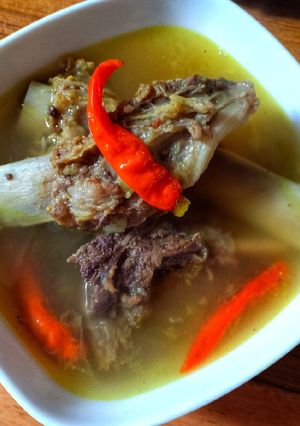 Foto resep 8. Tengkleng Solo (iga sapi)