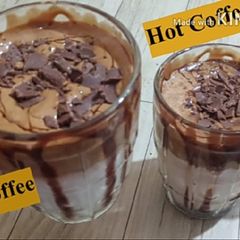 A picture of Chocolate Dalgona Coffee/ Hot & Cold Dalgona Coffee.