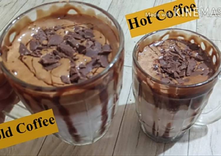 Recipe of Award-winning Chocolate Dalgona Coffee/ Hot &amp; Cold Dalgona Coffee