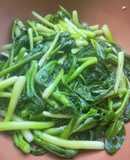 Cải ngồng xào tỏi