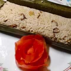 Nasi Pepes Ayam Jamur রেসিপির প্রধান ছবি
