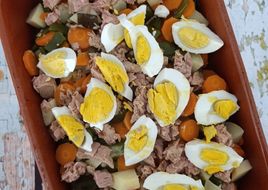 Salada Russa de Atum e Ovo